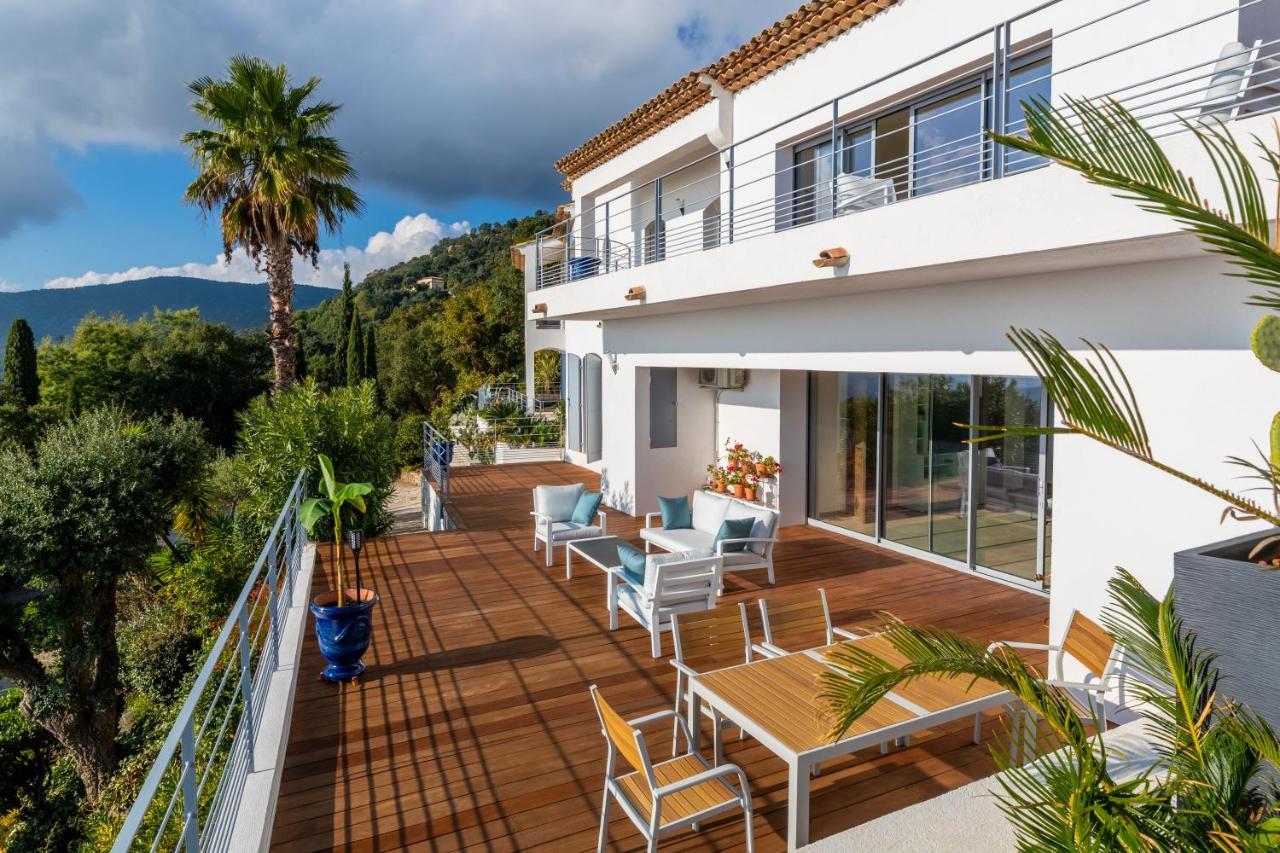 Vistazur Luxueux Appartement Avec Terrasse Et Piscine Rayol-Canadel-sur-Mer Exterior foto