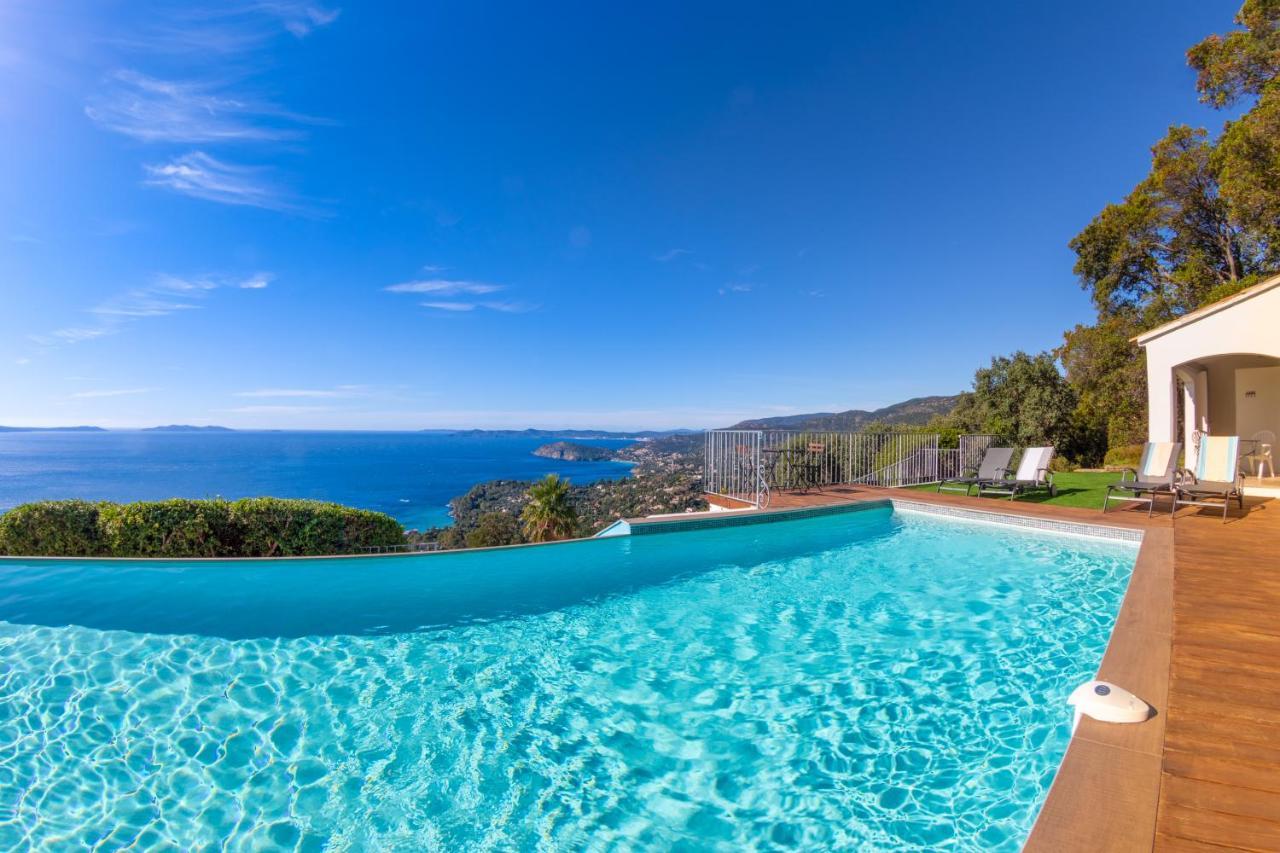 Vistazur Luxueux Appartement Avec Terrasse Et Piscine Rayol-Canadel-sur-Mer Exterior foto