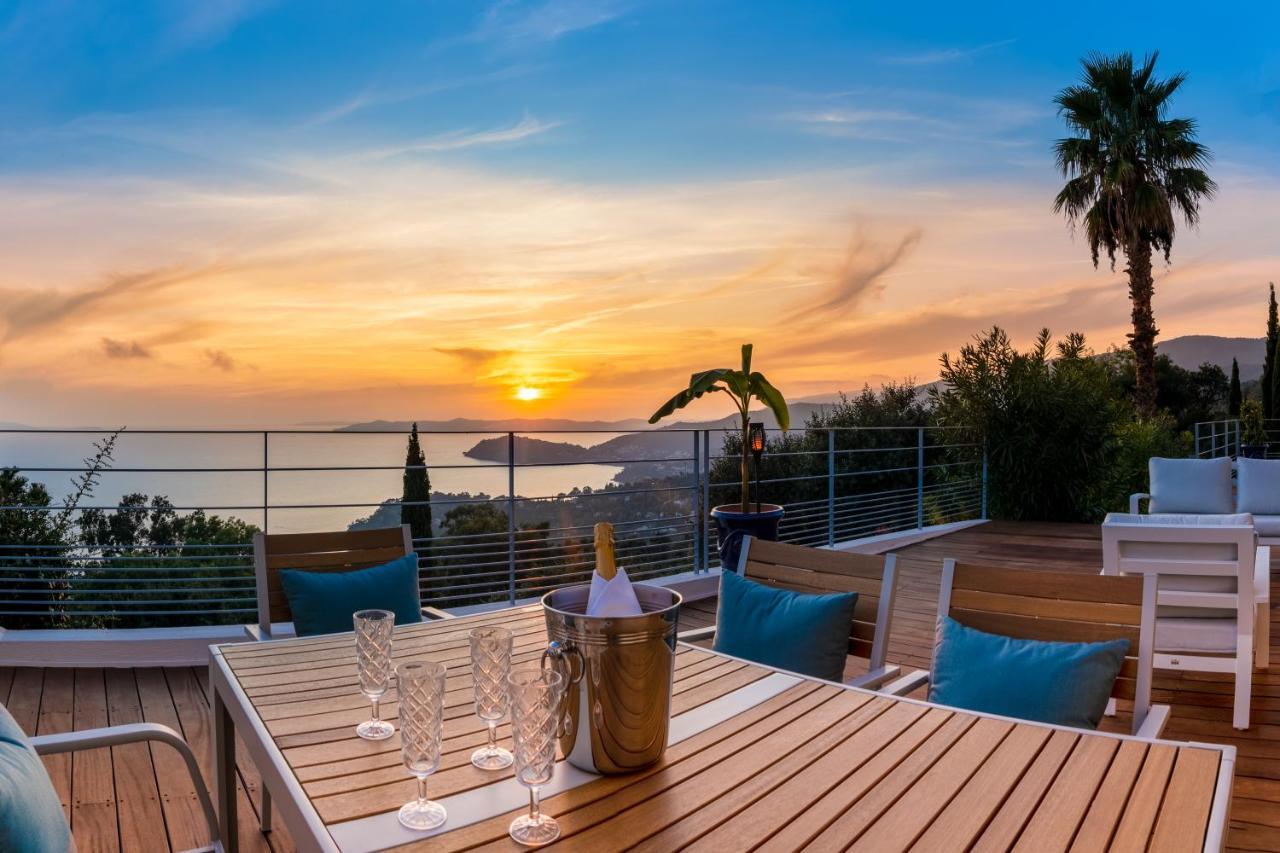 Vistazur Luxueux Appartement Avec Terrasse Et Piscine Rayol-Canadel-sur-Mer Exterior foto