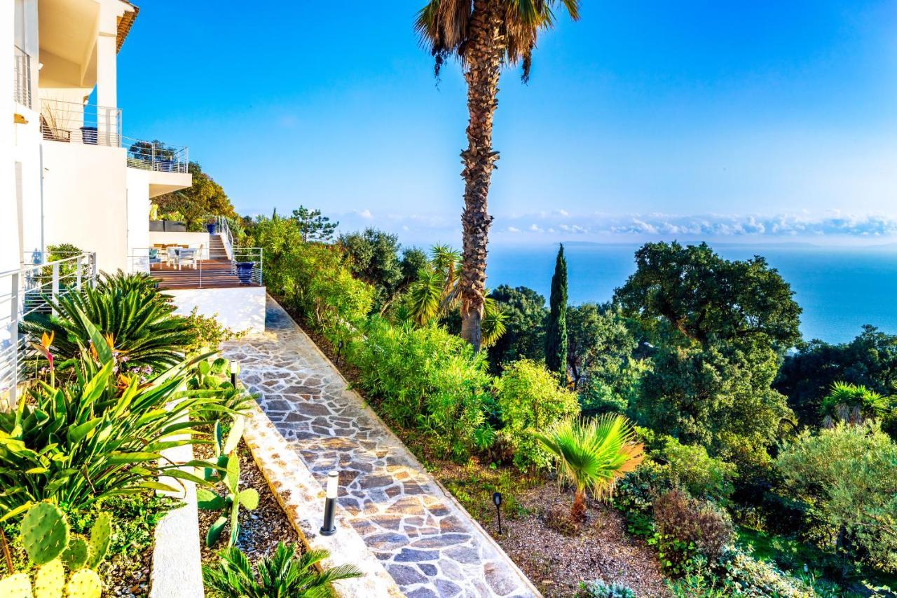 Vistazur Luxueux Appartement Avec Terrasse Et Piscine Rayol-Canadel-sur-Mer Exterior foto