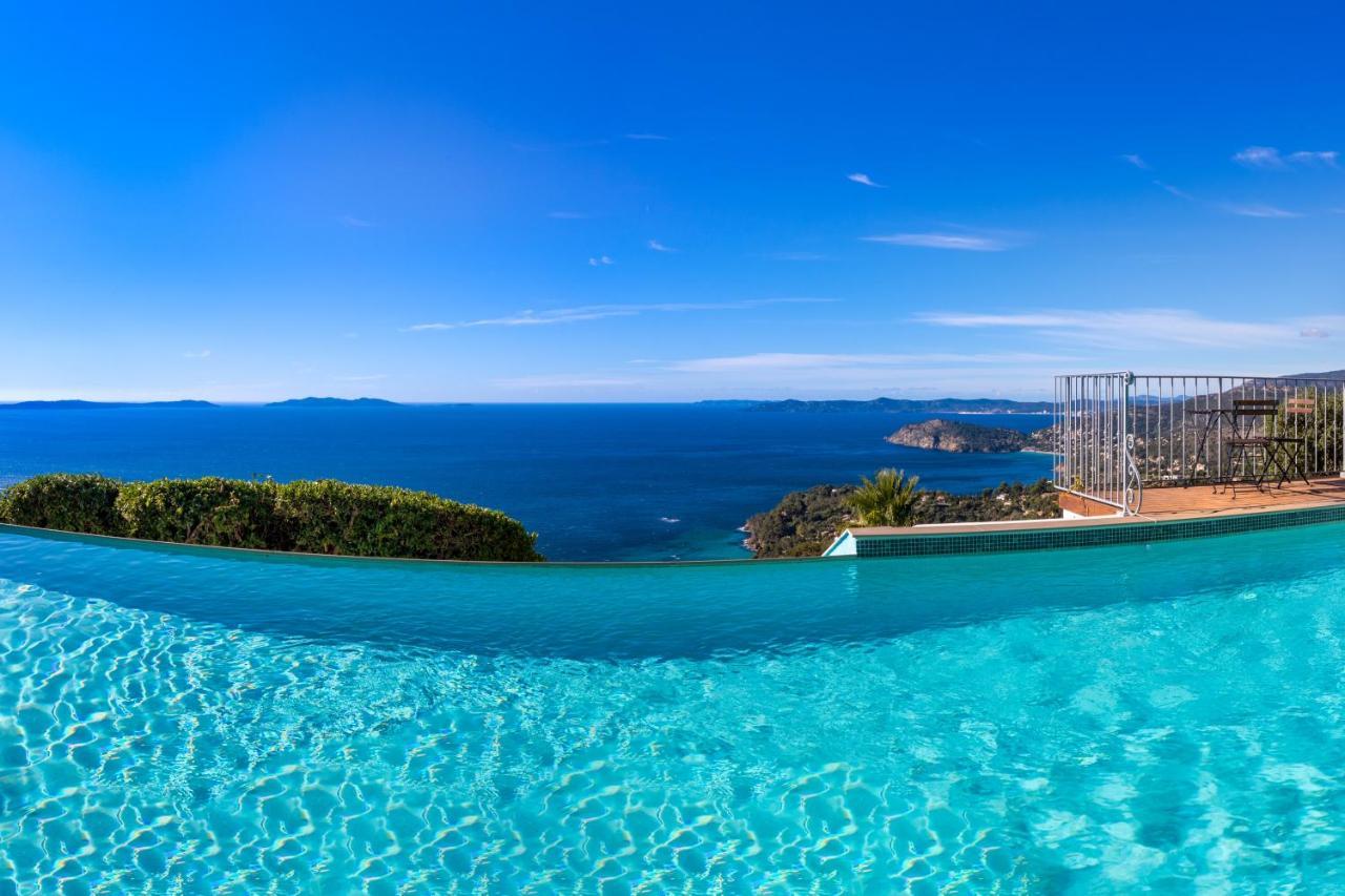 Vistazur Luxueux Appartement Avec Terrasse Et Piscine Rayol-Canadel-sur-Mer Exterior foto