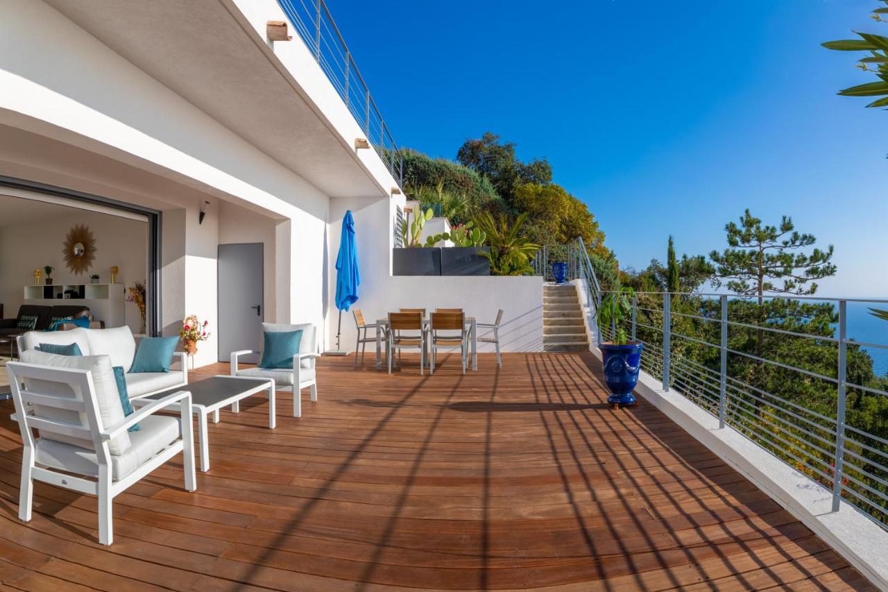 Vistazur Luxueux Appartement Avec Terrasse Et Piscine Rayol-Canadel-sur-Mer Exterior foto